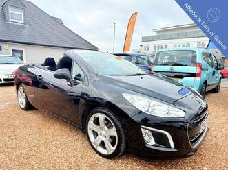peugeot 308 cc 1.6 vti active convertible 2dr petrol manual euro 5 (120 ps)