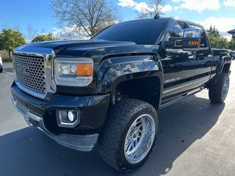 2015 gmc sierra denali 2500 hd crew cab 4x4 duramax/allison fox lifted