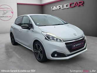 peugeot 208 1.6 bluehdi 120ch ss bvm6 gt line / historique d'entretien / fap neuf