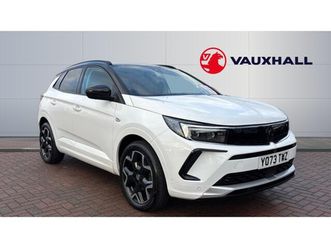 vauxhall grandland 1.2 turbo ultimate 5dr auto