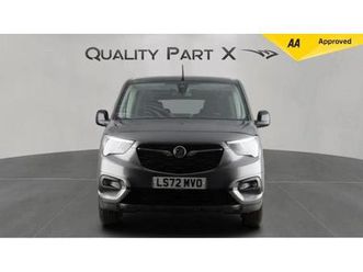 2022 vauxhall combo life 1.5 turbo d se xl mpv euro 6 (start/stop) 5dr (7 seat) mpv diesel manual
