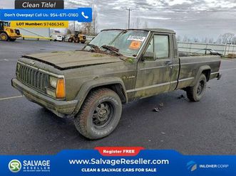 1987 jeep comanche 2wd long bed