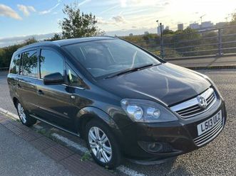 ulez compliant, 7 seater, vauxhall zafira, loads of history, long mot, no faults