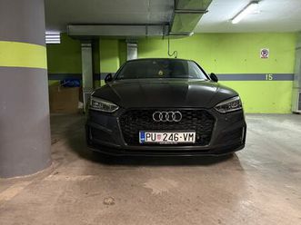 audi a5 sportback 2,0 tdi, s-line, quattro, black edition, virtual, 2017 god.