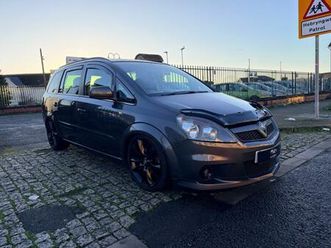 2011 vauxhall zafira 1.7 cdti ecoflex exclusiv [110] 5dr mpv diesel manual