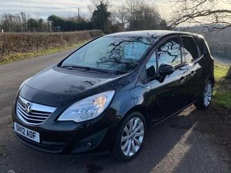 2012 vauxhall meriva 1.7 cdti 16v [130] se 5dr mpv diesel manual