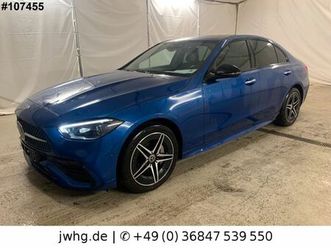 mercedes-benz c 300 e 2x amg line kam distr+memory digital led