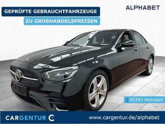 mercedes-benz e 220 d amg line burmester wide 360° ahk pano