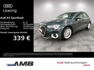 sportback advanced 40 tfsi e led/nav/01.29garantie