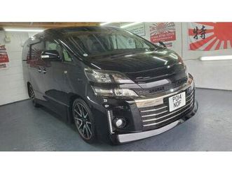 toyota vellfire 2.4 auto gs 7 seater only 45k miles japanese import 4.5 grade