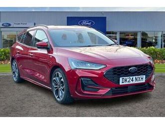 2024 ford focus 1.0 ecoboost hybrid mhev 155 st-line x 5dr auto heated seats & steering whe estat...