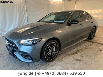 mercedes-benz c 300 e amg line 360° keyless navi mbux ambiente