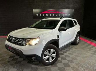 dacia duster blue dci 115 4x2 confort - 1er main - attelage - entretien complet renault