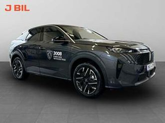 peugeot 3008 gt hybrid 145hk aut - b-kamera, carplay