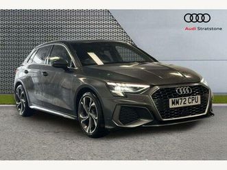 1.0 tfsi 30 s line sportback s tronic euro 6 (start/stop) 5dr