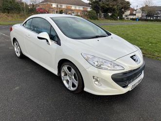2010 peugeot 308 1.6 thp 156 gt 2dr convertible petrol manual