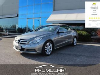 e 250 cdi cabrio blueefficiency sport *manuale*