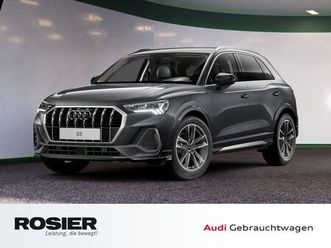 audi q3 s line 35 tdi s tronic ahk acc led navi shz