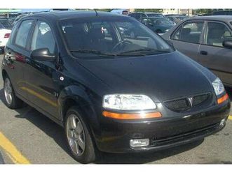 2007 pontiac wave (g3) aveo, 5spd stanard, only 153 km