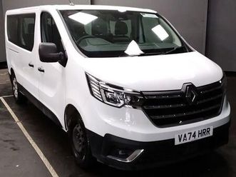renault trafic passenger 2.0 dci ll30 advance minibus 5dr diesel edc l2 h1 euro 6 (start/stop) (150 ps)*9 seats*lwb l2*air con*automati
