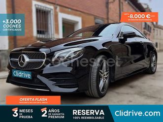 mercedes-benz clase e coupe e 220 d 4matic