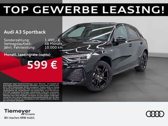 audi a3 sportback tfsie s line matrix navi+ sonos pan