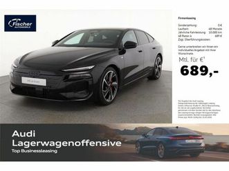 audi a6 e-tron sportback s line lp: 100.433,- /ahk/lu