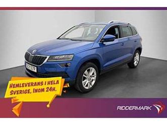skoda karoq ambition skinn/tyg bluetooth pdc en brukare