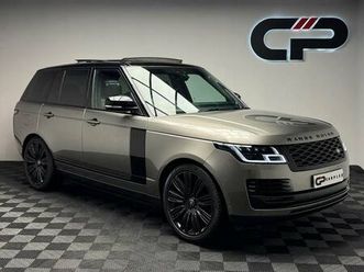 2018 land rover range rover 3.0 td v6 autobiography suv 5dr diesel auto 4wd euro 6 (start/stop) (258 ps)...