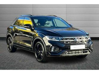 volkswagen t-roc - 1.5 tsi black edition 5dr dsg