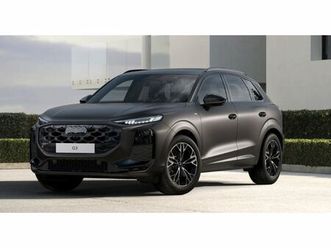 audi q3 tdi str. s-line*tech+*black*matt*leder*sofort