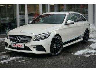 mercedes-benz c200 t-modell amg line led navi klimaaut. pdc