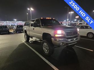 used 2003 gmc sierra 2500 slt h/d extended cab