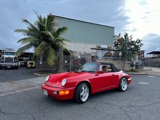 1990 porsche 964 cabriolet carrera 4