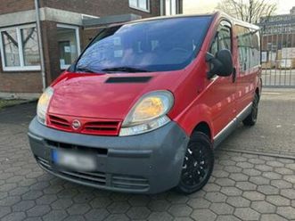 nissan primaster 2,0 dci 6 sitzer ahk nav...