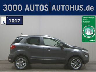 ford ecosport 1.0 eb titanium leder navi rfk shz pdc