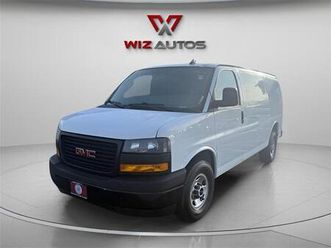 used 2022 gmc savana 2500 work van