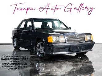 1986 mercedes-benz 190e 190e 4d sedan 16v