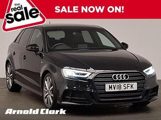 1.5 tfsi cod black edition sportback s tronic euro 6 (start/stop) 5dr