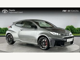toyota yaris gr hatchback's 1.6t gr awd euro 6 3dr