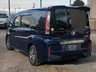 honda stepwagon spada rp3 1.5 auto blue japanese import 8 seats 2015