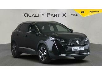 2021 peugeot 3008 1.5 bluehdi gt eat euro 6 (start/stop) 5dr hatchback diesel automatic
