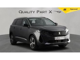 2022 peugeot 5008 1.2 puretech allure eat euro 6 (start/stop) 5dr hatchback petrol automatic