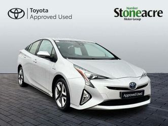 2018 toyota prius 1.8 vvt-h business edition plus hatchback 5dr petrol hybrid cvt euro 6 (s/s hat...