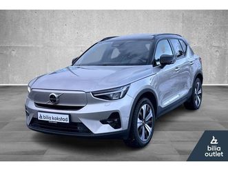 volvo xc40 recharge single motor ultimate/acc/360u00ba/harman/kardon/led/pano/s&v-hjul 2023 grå