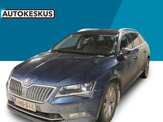 skoda superb combi 1,8 tsi style dsg autom. - 1 omistaja / mukautuva vakionop.säädin / nahkaverhoilu / winter pack