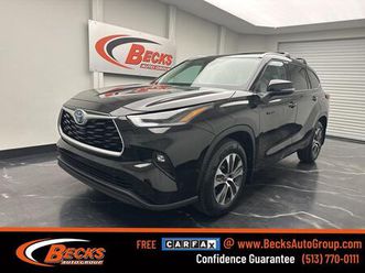 used 2021 toyota highlander hybrid xle