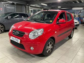 kia picanto phase 2 1.1 - 65 ch - 2eme main - clim - française - jamais accidenté - faible kilométrage réel - 5 p - moteur très fiable