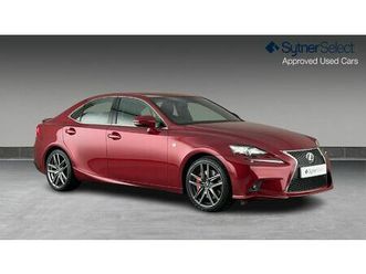 lexus is 200t f-sport 4dr auto