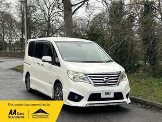 nissan serena 2.0 s-hybrid highway star auto impul 5dr